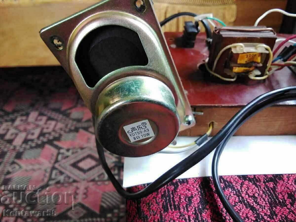 Delivery of Stereo amplifier 2x5W - old amateur build Delivery of Stereo amplifier 2x5W - old amateur build