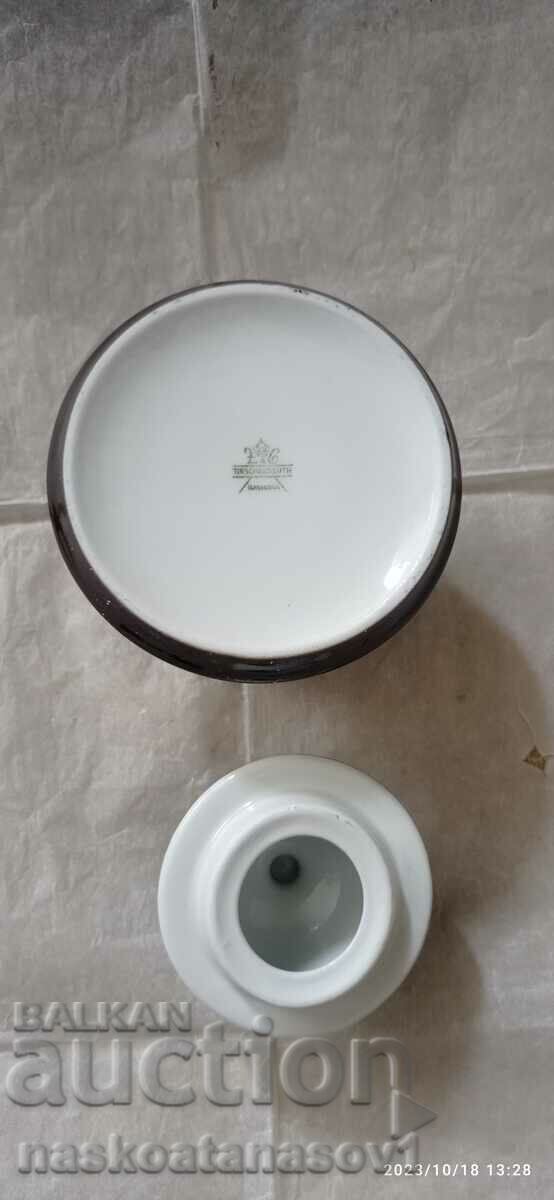 Auction Porcelain sugar bowl Auction Porcelain sugar bowl