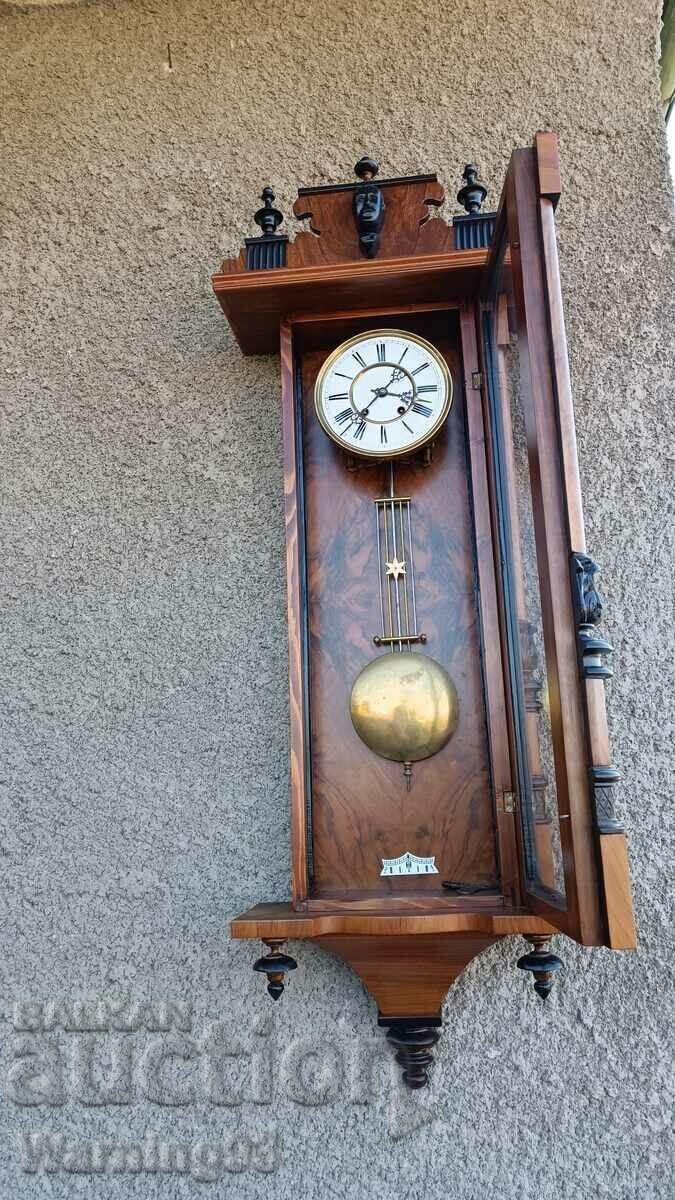 Μεγάλο ρολόι τοίχου - Carl Werner - Antique - 1900 - 7