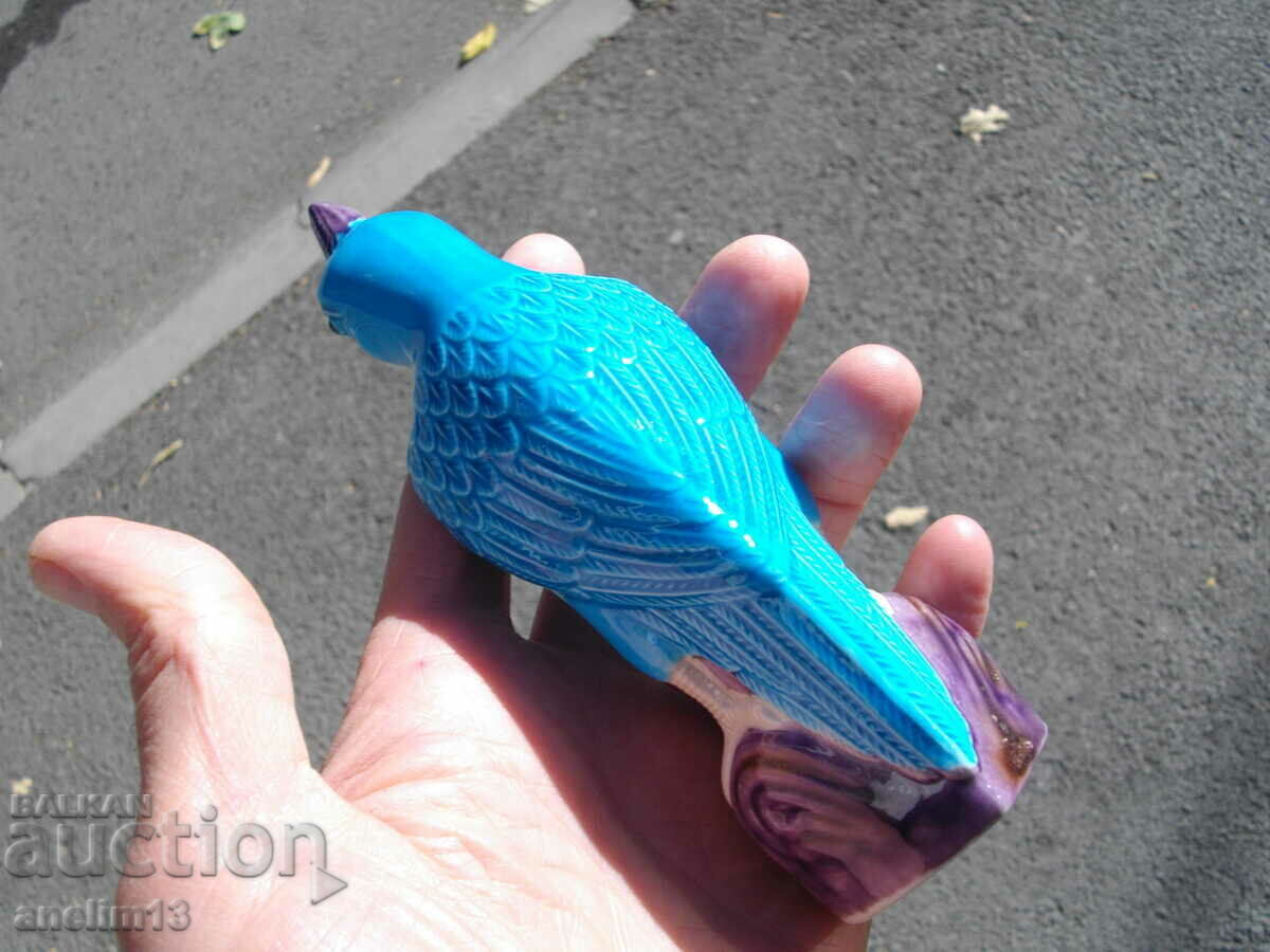 OLD PORCELAIN PARROT - 5