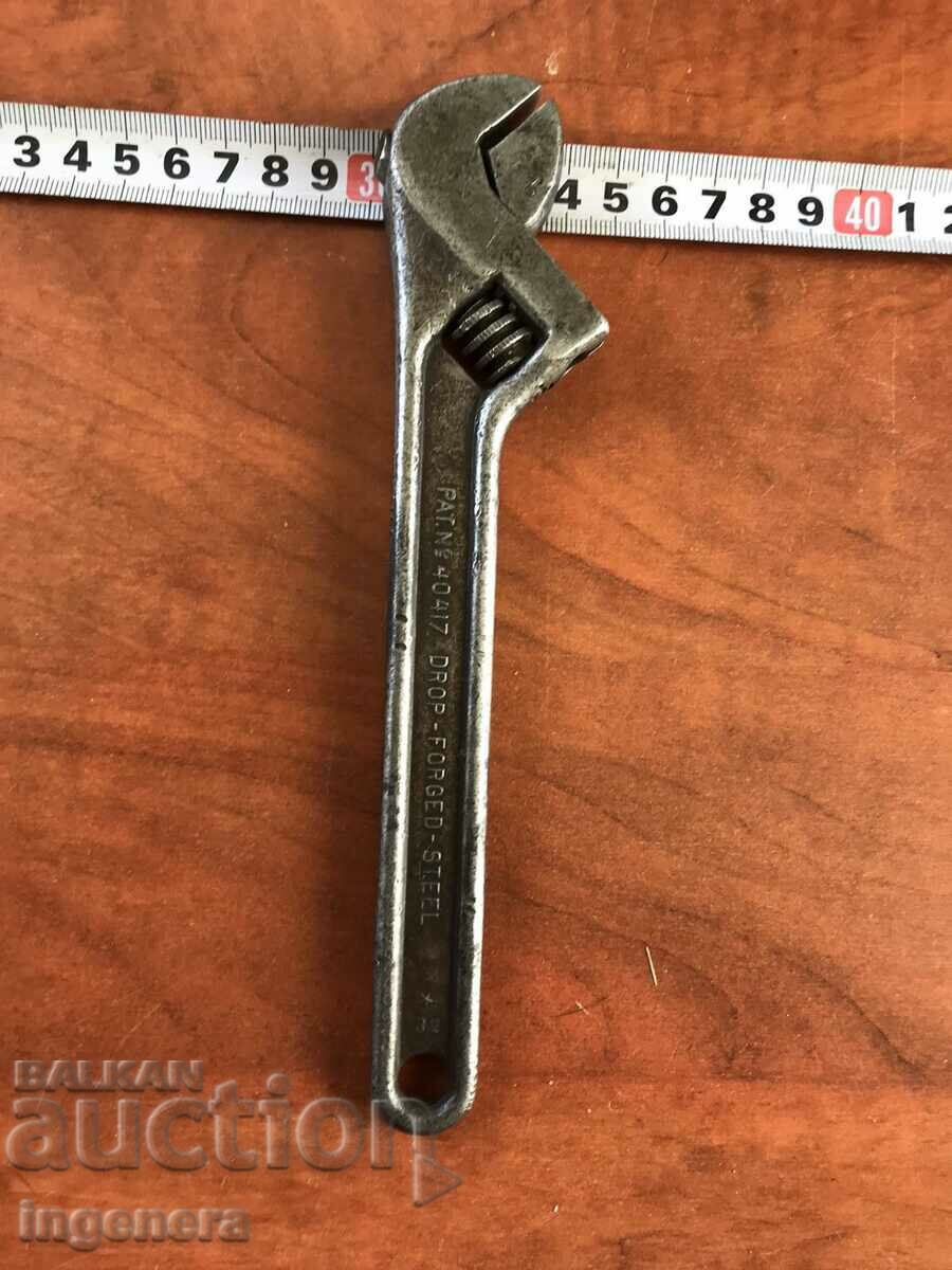 FRENCH WRENCH - OLD SWEDEN - 5 FRENCH WRENCH - OLD SWEDEN - 5