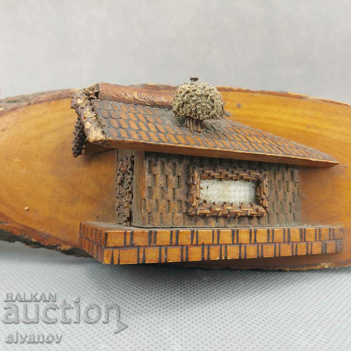 Delivery of Interesting old wooden decoration #1950