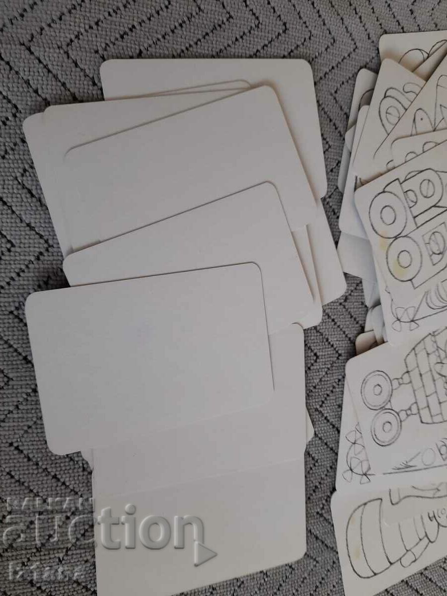 Delivery of Old children's playing cards Delivery of Old children's playing cards