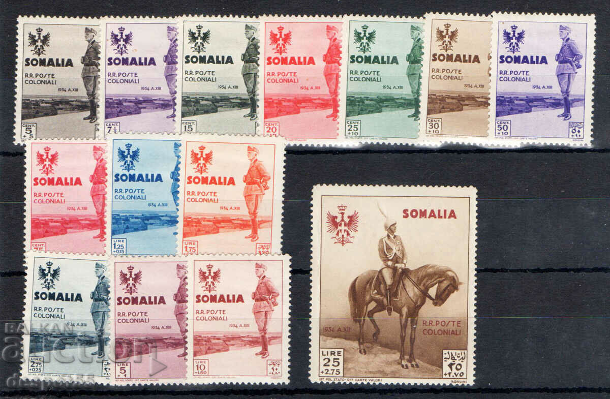 1935. Somaliland italian. Vizita regală în Somalia.