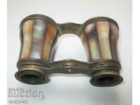 Old theater mother of pearl binoculars mother of pearl binoculars