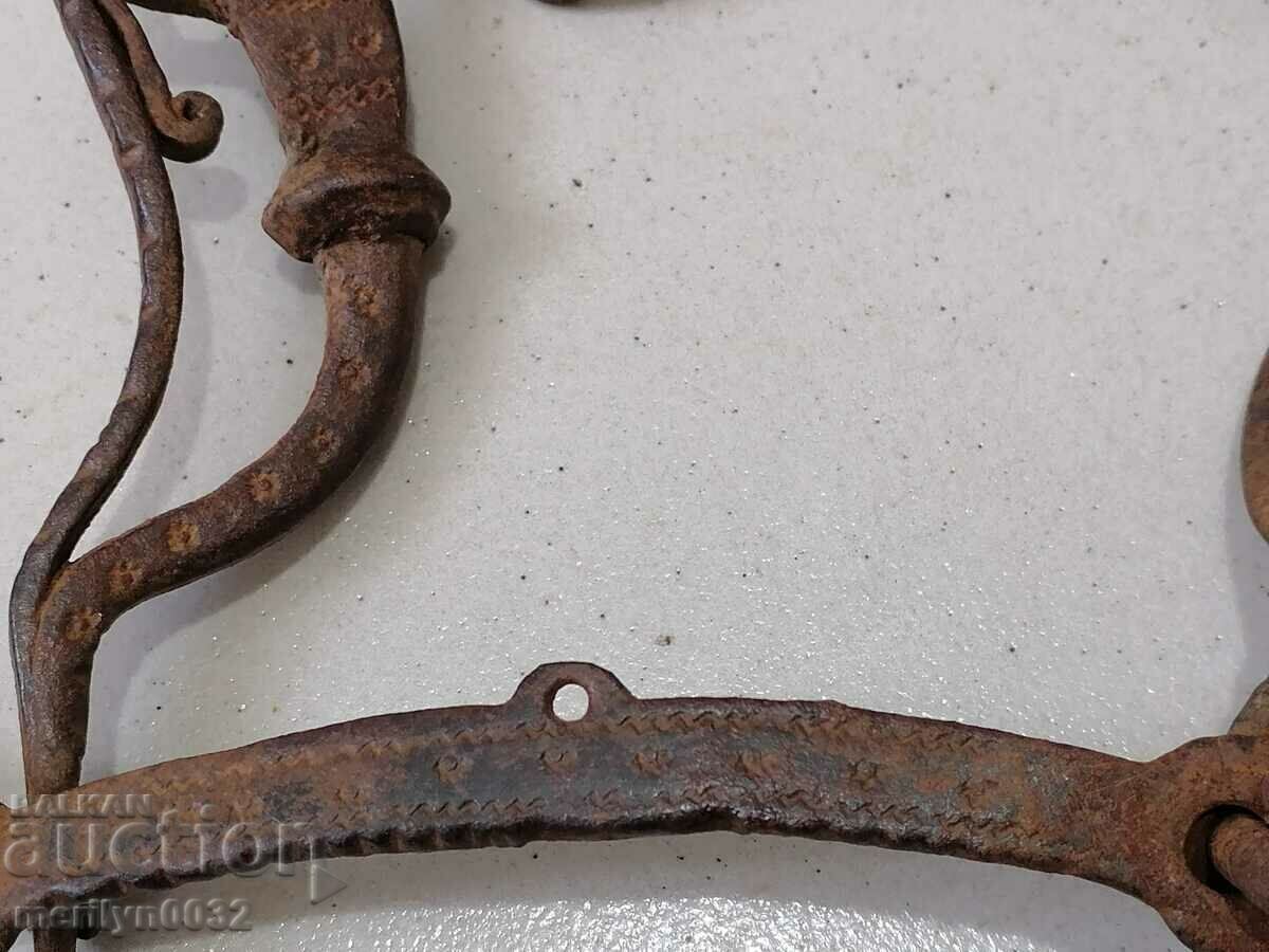 Delivery of Ottoman Hand Wrought Bridle Wrought Iron Cavalry Bridle Delivery of Ottoman Hand Wrought Bridle Wrought Iron Cavalry Bridle