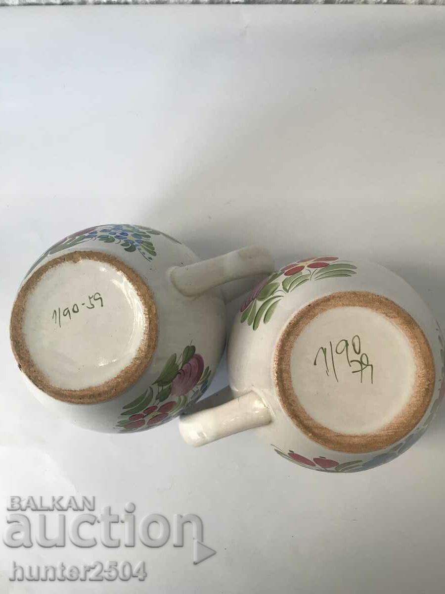 Auction  Cups-10/9 cm, Czechoslovakia