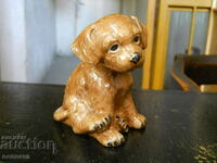 porcelain figurine - a dog