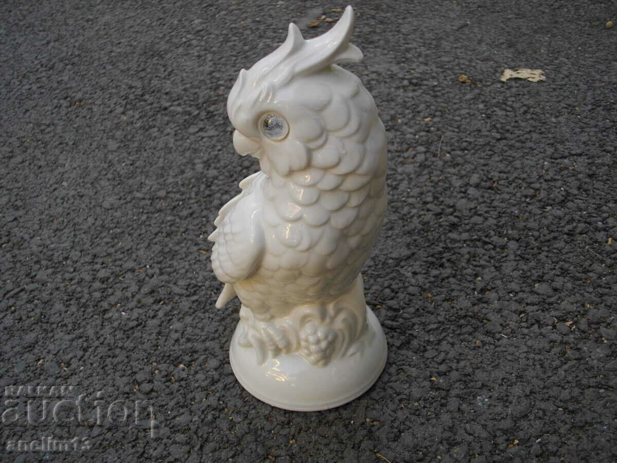 OLD PORCELAIN NIGHT LAMP PARROT BODY - 5 OLD PORCELAIN NIGHT LAMP PARROT BODY - 5