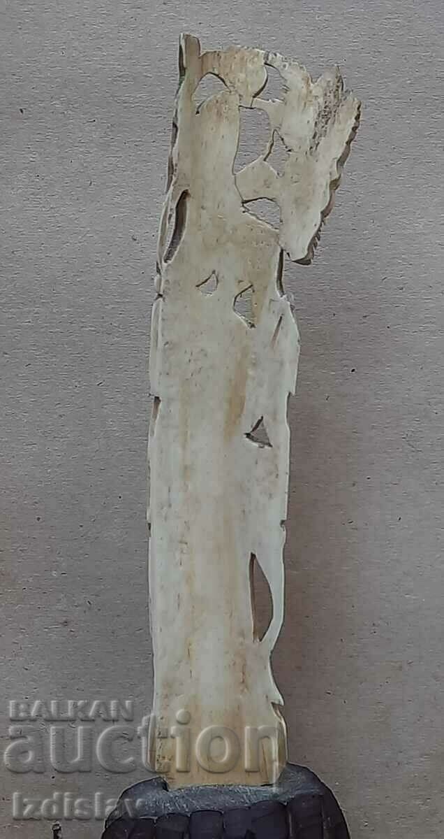 Figura de os sculptată fin - 7