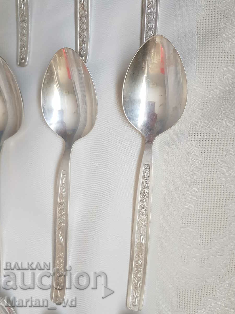 Russian silver plated cutlery - 5 Russian silver plated cutlery - 5