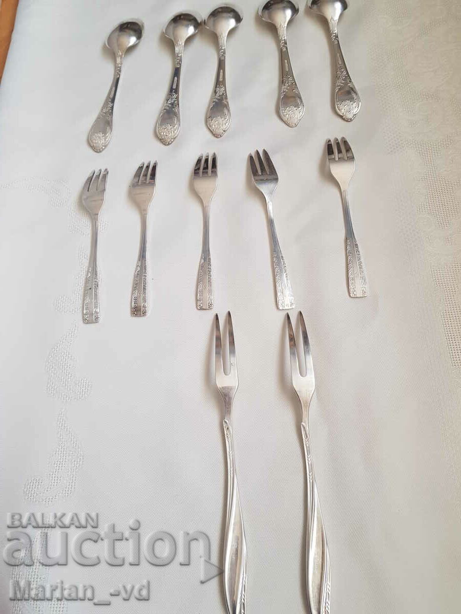 Ρωσικά επάργυρα μαχαιροπίρουνα - 5 Ρωσικά επάργυρα μαχαιροπίρουνα - 5