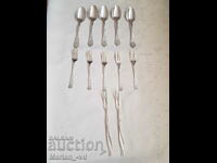 Russian silver plated cutlery
