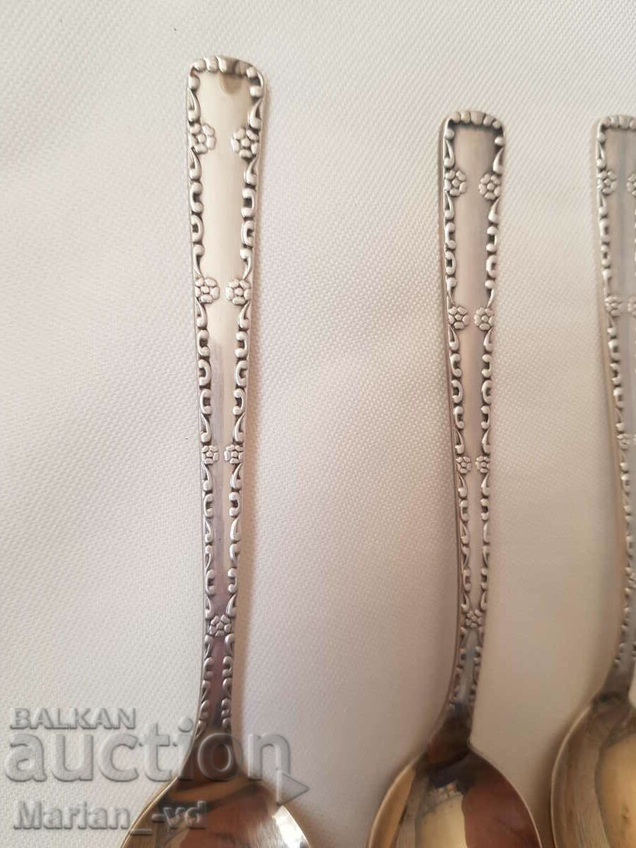 Old silver and gold plated tea spoons with price 40.00 BGN | € 20.45 Old silver and gold plated tea spoons with price 40.00 BGN | € 20.45