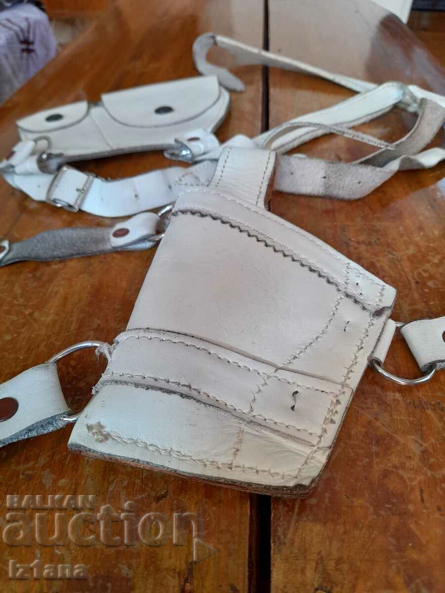 Old Militia holsters with price 200.00 BGN | € 102.26