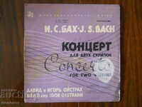 disc de gramofon - Bach / Concert pentru două viori