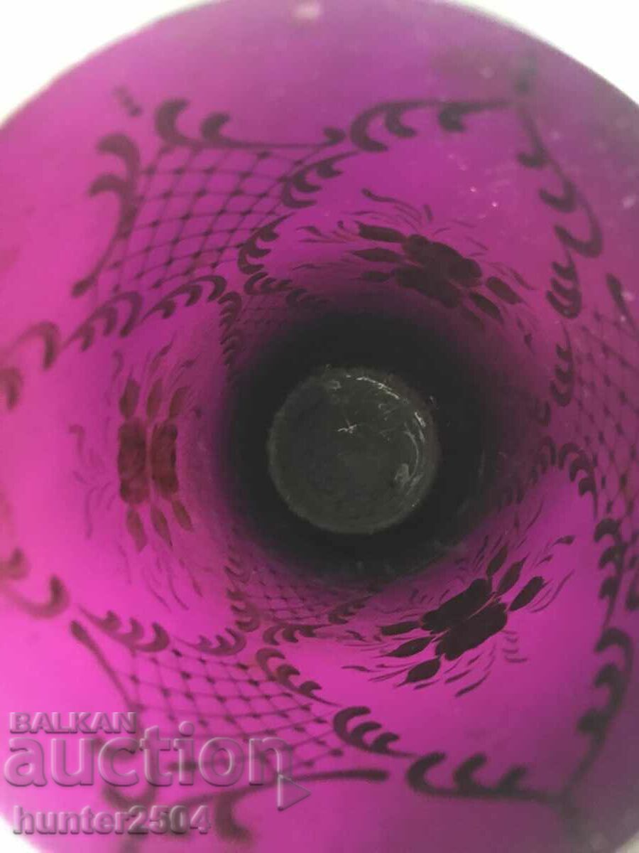 Auction Vase-20/8.5 cm, painted, USSR Auction Vase-20/8.5 cm, painted, USSR