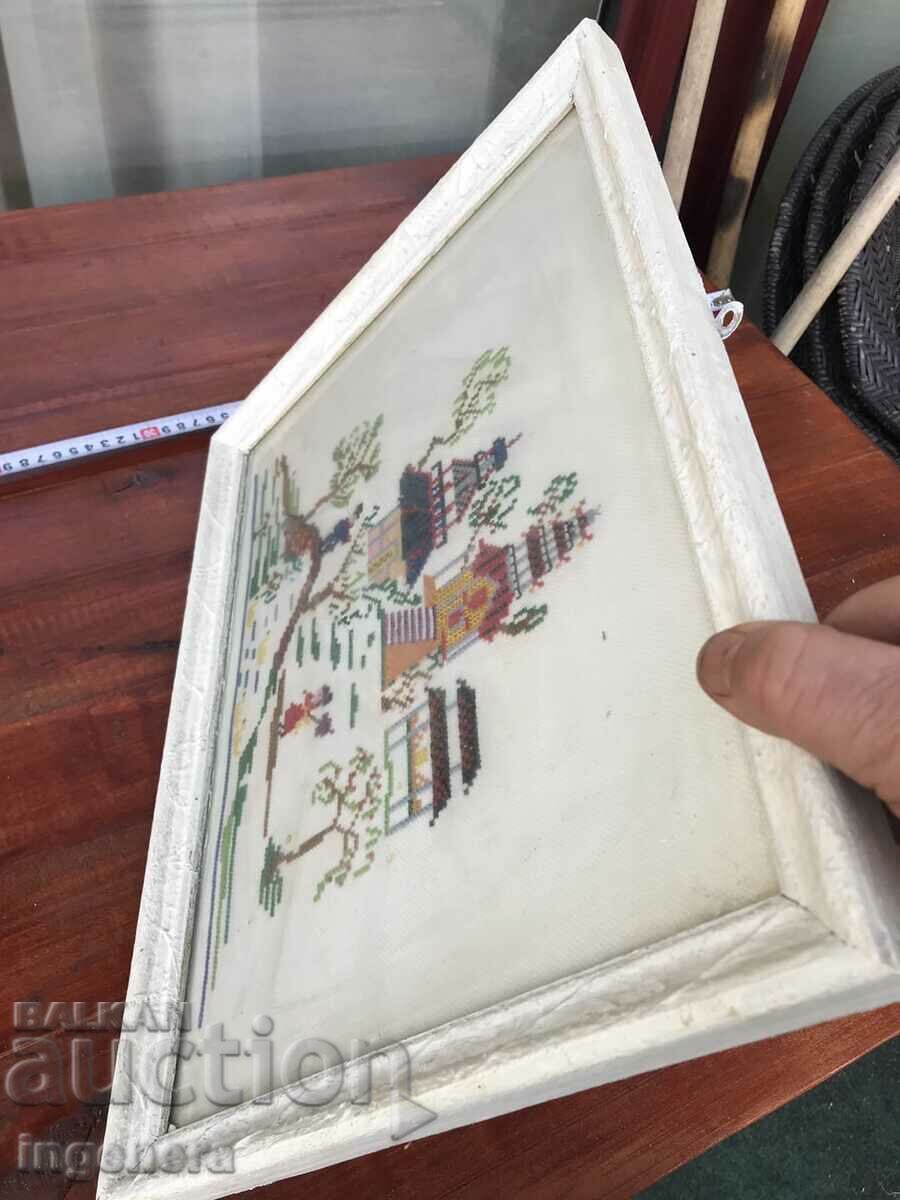 Auction EARLY SOCIETY TAPESTRY SEWED PANEL WOOD FRAME Auction EARLY SOCIETY TAPESTRY SEWED PANEL WOOD FRAME