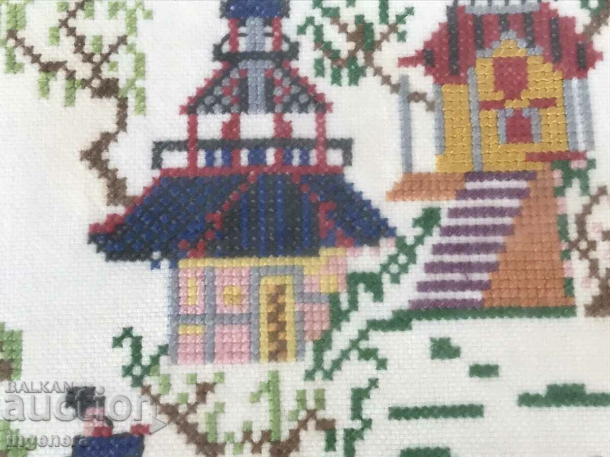 EARLY SOCIETY TAPESTRY SEWED PANEL WOOD FRAME - 5 EARLY SOCIETY TAPESTRY SEWED PANEL WOOD FRAME - 5