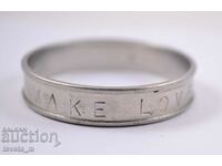 MAKE LOVE NOT WAR bracelet