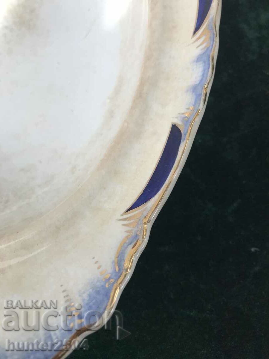 Auction Plate-35/23/5 cm, marked Auction Plate-35/23/5 cm, marked