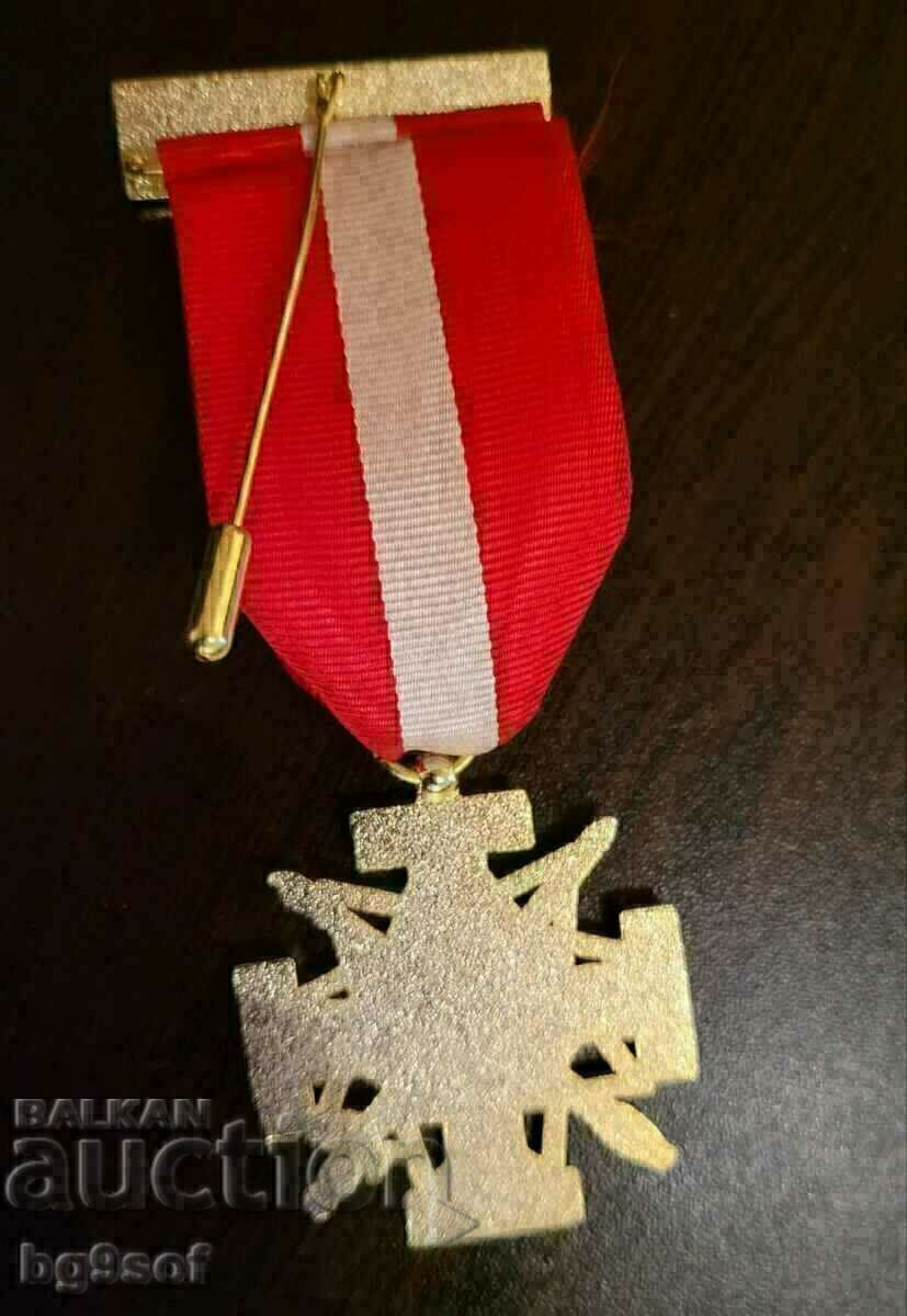 AWARDED MASONIC MEDAL BADGE 33rd Degree Masonic Badge - 5 AWARDED MASONIC MEDAL BADGE 33rd Degree Masonic Badge - 5