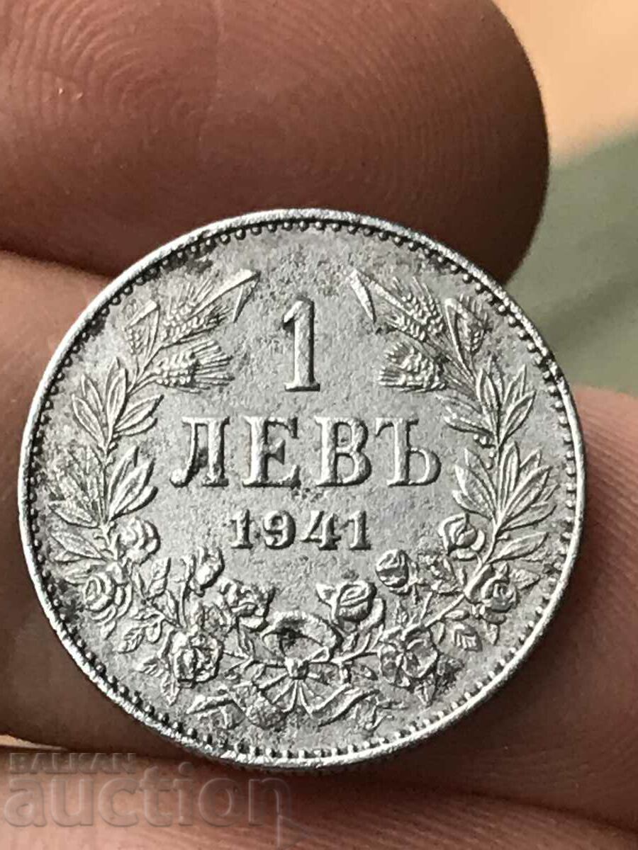 Kingdom of Bulgaria 1 lev 1941 iron high relief - 5 Kingdom of Bulgaria 1 lev 1941 iron high relief - 5