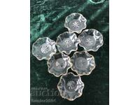 Чинийки за сладко-8,5 см,7 бр