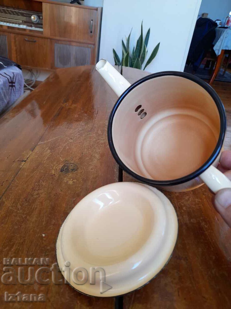 Παλιά τσαγιέρα εμαγιέ - 5 Παλιά τσαγιέρα εμαγιέ - 5