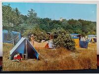 Camping card "Chernomorets" 1980