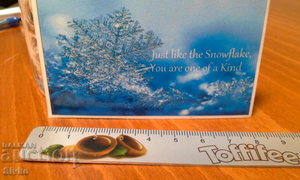 Auction Card New Year Christmas Winter Auction Card New Year Christmas Winter