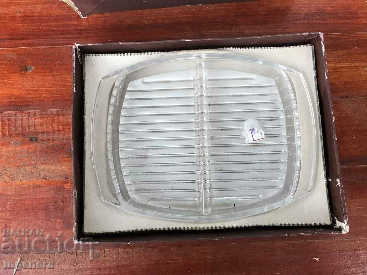 Auction PLATO TRAY GLASS CRYSTAL NEW FROM SOCA Auction PLATO TRAY GLASS CRYSTAL NEW FROM SOCA