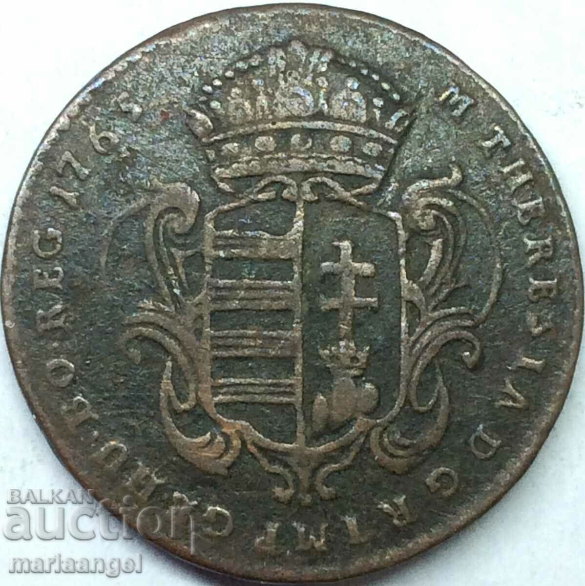 Hungary 1 denar 1765 Austria M. Theresia - rare