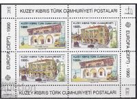 Turkish Cyprus 1990 Europe CEPT Block (**), clean, unstamped