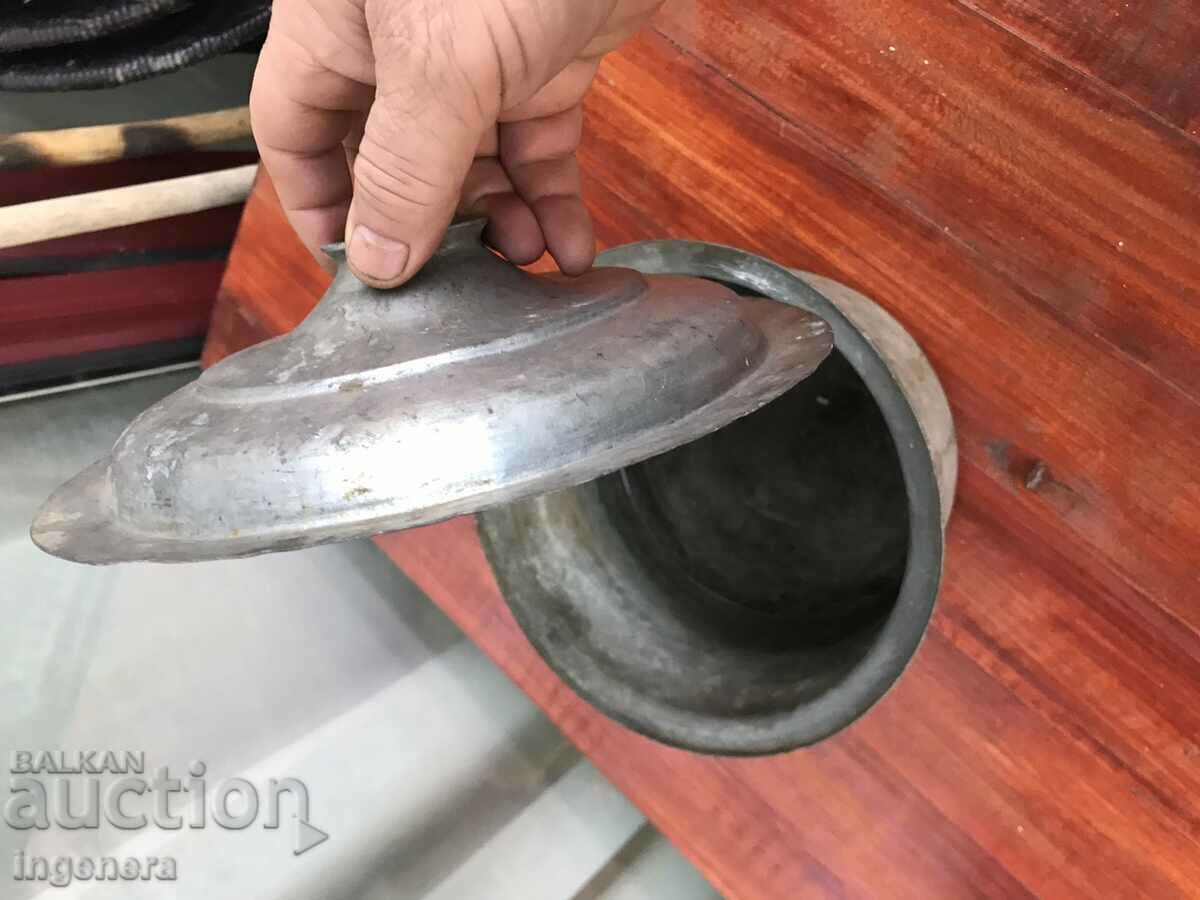 Auction ANTIQUE DEEP COPPER POT POT Auction ANTIQUE DEEP COPPER POT POT