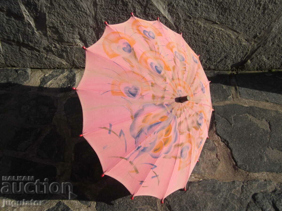 antique vintage 1930s old lady's umbrella with price 90.00 BGN | € 46.02