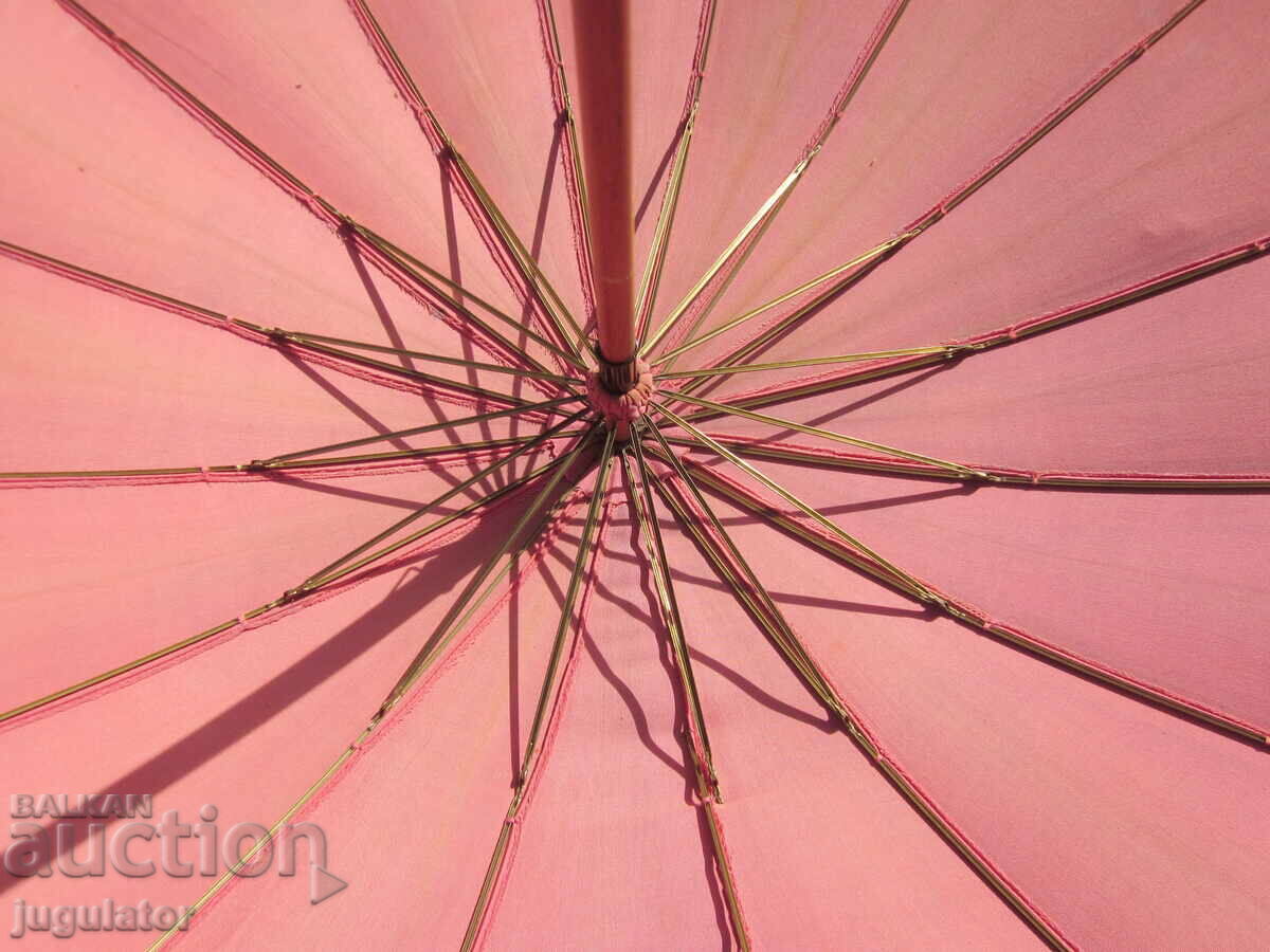 Delivery of antique vintage 1930s old lady's umbrella