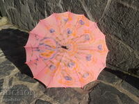 антикварен старинен стар дамски чадър от 1930'те години