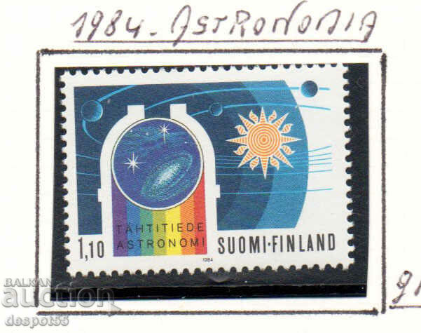 1984. Финландия. 100-годишнината на астрономията.