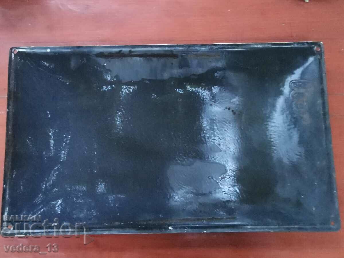 OLD ENAMEL SIGN - 5
