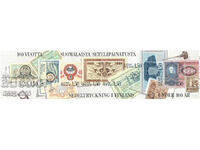 1985 Finlanda. 100 g din primele bancnote finlandeze. Carnet