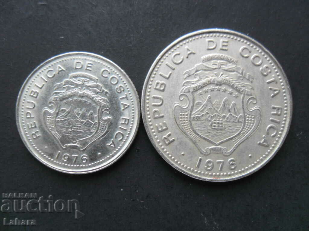 10 si 25 centimes 1976. Costa Rica cu preț 5.00 BGN | € 2.56 10 si 25 centimes 1976. Costa Rica cu preț 5.00 BGN | € 2.56