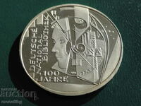 Germania 2012 - 10 euro ''100 de ani. biblioteca nationala"