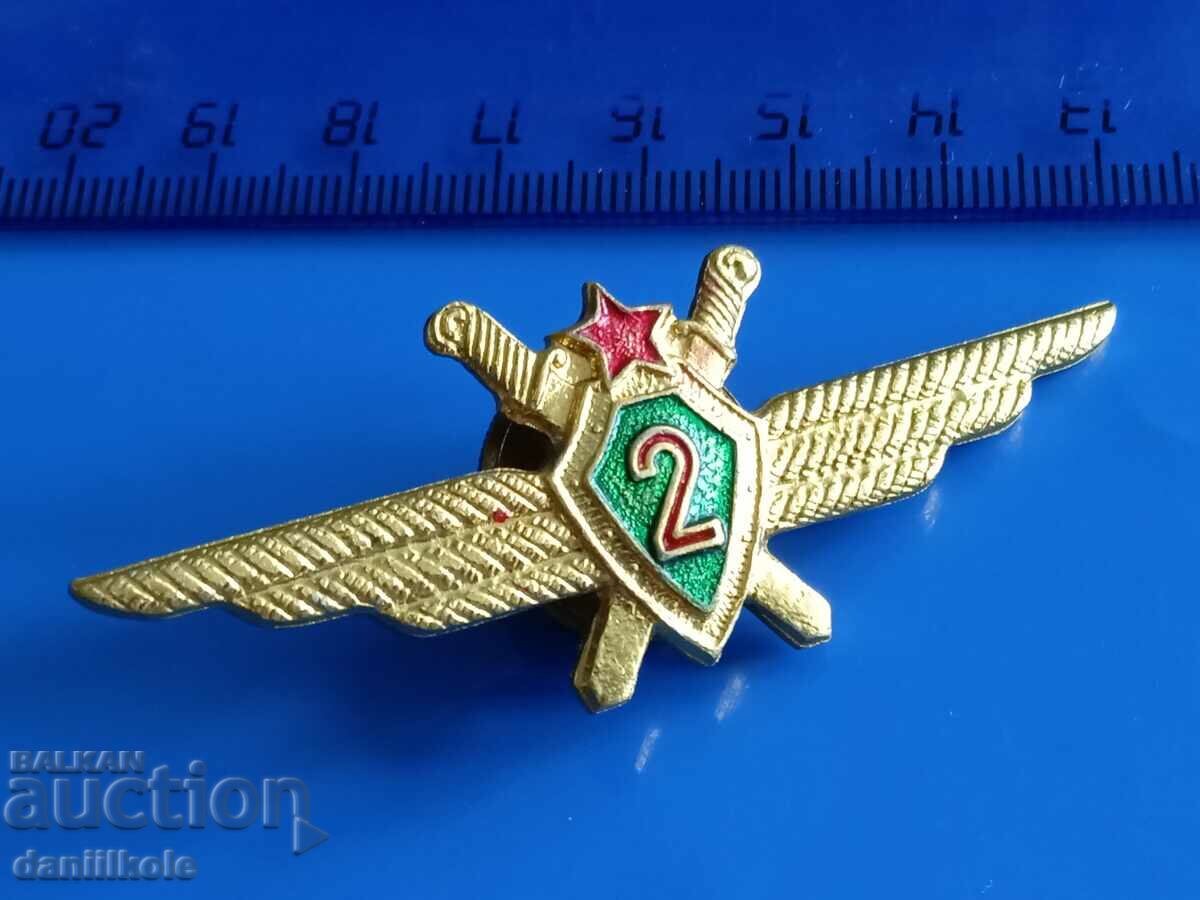 *$*Y*$* BNA AIR FORCE INSIGNIA PILOT CLASA A 2-A - DISTINS *$*Y*$* cu preț 39.00 BGN | € 19.94