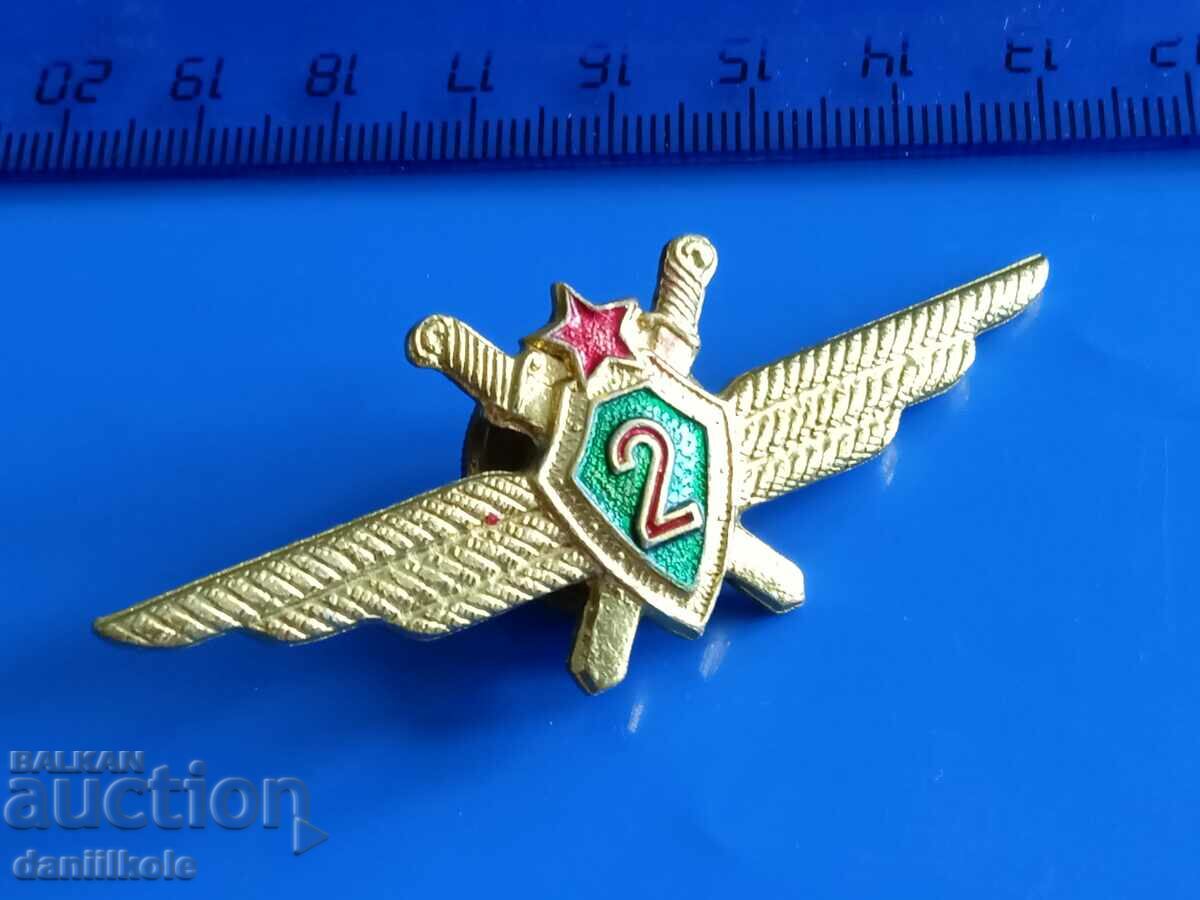 *$*Y*$* BNA AIR FORCE INSIGNIA PILOT CLASA A 2-A - DISTINS *$*Y*$* - 5