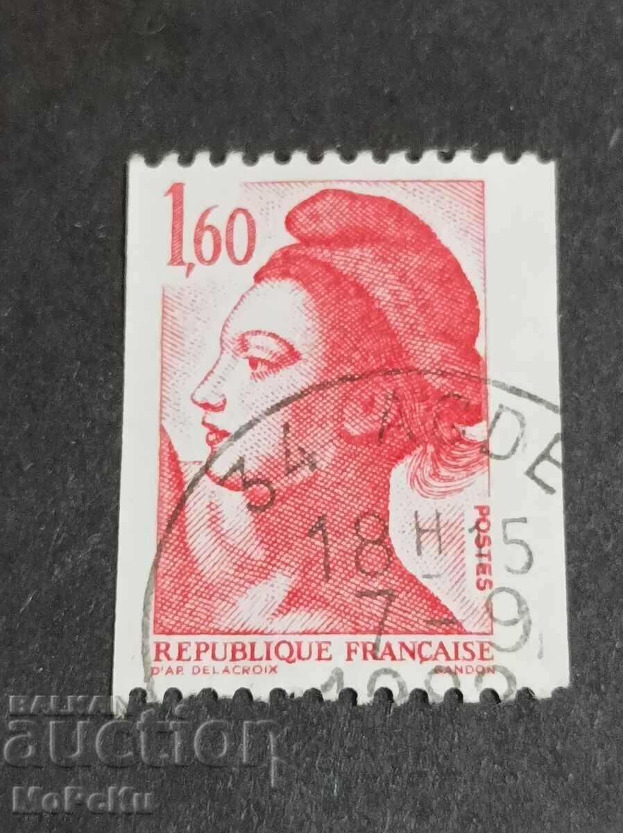 Пощенска марка France