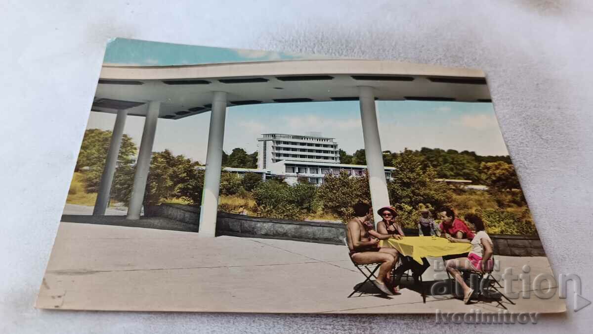 Postcard Sunny Beach View 1960