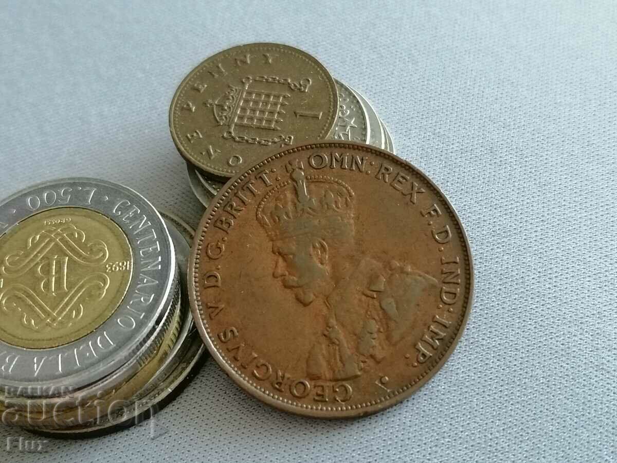 Κέρμα - Αυστραλία - 1 δεκάρα | 1936 με τιμή 19.00 BGN | € 9.71 Κέρμα - Αυστραλία - 1 δεκάρα | 1936 με τιμή 19.00 BGN | € 9.71