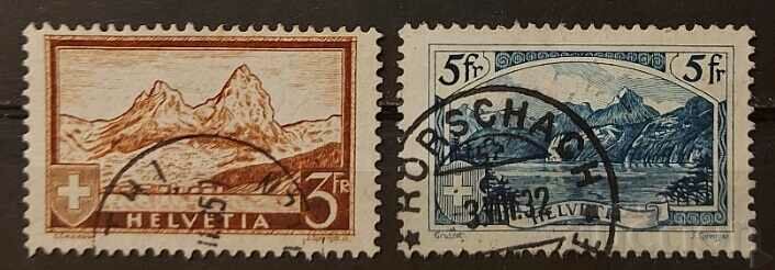Швейцария 1928 Пейзажи Клеймо