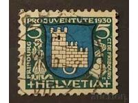 Ελβετία 1930 Οικόσημα/Σήμα κατατεθέν των κτιρίων